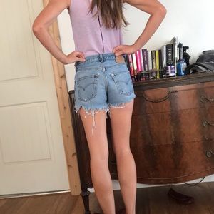 Levi Vintage 501 Cutoffs